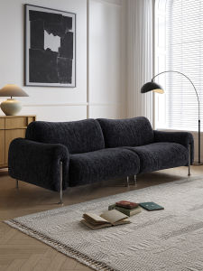 Ghế Sofa Vải Canvas Phong Cách Cổ Điển Hiện Đại Đơn Giản