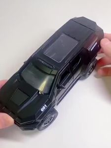 MAKEDA | 1:24 Rezvani Motors Model Toys Diecast Toys Doors Opened Rubber Tire Pull Back Front Wheel Steering Vehice Friend Holiday Gifts