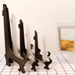 5/7/9/12 Inch Display Easel Stand Plate Bowl Picture Photo Frame Pedestal Holder
