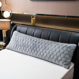 SUNLIGHT HOME Vỏ gối dài 1 mảnh vải nỉ Vỏ tăng cường thoáng khí Vỏ gối kéo dài Vỏ gối đôi một mảnh Vỏ gối đôi