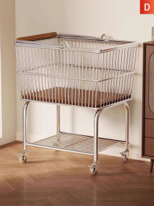 evesigar | Double Layer Mobile Dirty Clothes Basket