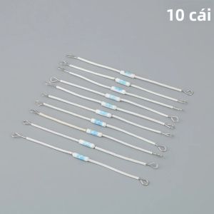10Pc RF250V 10A Cầu Chì Nhiệt Gốm 185 Độ Cho Nồi Cơm Điện Nhiệt Độ An Toàn Cầu Chì Điện Trở