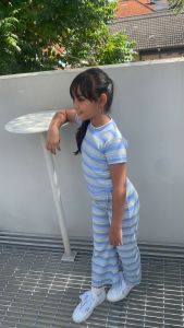 Highest Kids - Setelan Croptop Anak Bahan Cotton Knit Size S-XL Usia 3th - 10th HKCT01 SERIES