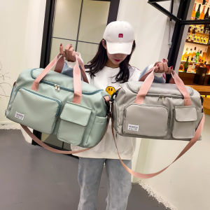 Large Capacity Travel Bag Portable Handheld Swimming Fitness Bag for Short Trips Mens Womens Bag Luggage Storage Organizer