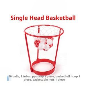 Head Mounted Basketball Shooting Toy Top of Head Throwing Game Children Party Interactive Sports Toy Gift for Boys and Girls