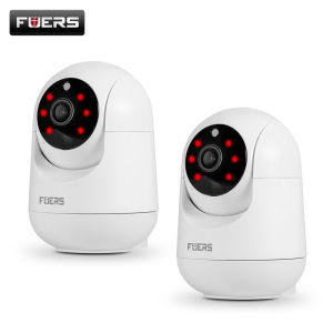 Camera An Ninh Trong Nhà FUERS 5MP HD WiFi Chức Năng Giám Sát Trẻ Em Phát Hiện Chuyển Động Tương Thích Với Nhà Thông Minh Tuya Hoạt Động Với Alexa