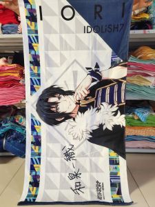 ผ้าขนหนูสองมิติ Idolish7 Anana ผ้าขนหนูผ้าเช็ดตัวผ้าฝ้ายแท้สำหรับการ์ตูนและอนิเมะสินค้าแอดเจนท์การ์ตูนที่จำกัด