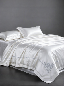 FUANNA (富安娜) | Imported Pima Cotton Luxury Hotel White Bed Sheet Set