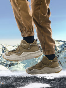 Jeep | Jeep Outdoor Climbing Shoes Anti-slip Wear-resistant New Sport Hiking Shoes Men Professional Off-road Fleece Lined Snow Boots