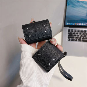 Premium Feel Creative Leather Case for AirPods pro 4 New Style Wireless Bluetooth Protective Cover for Second Generation  Female Special Style Soft Shell Airpods3 Female 5th Generation