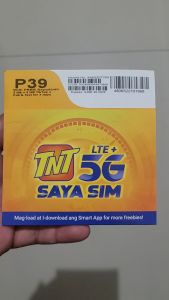 TALK and TEXT Prepaid 5G Sim Card With Data Promo TNT Sealed With Call N Text