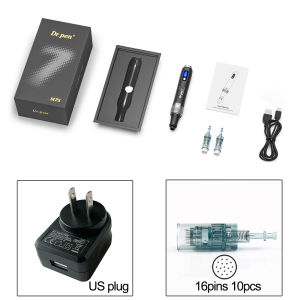 Dr. Pen | New Microneedling Pen Dr.pen M7S Electric Derma Stamp Pen Cordless Face Beauty Device with 10pcs Needle Length 0.2mm Cartridges