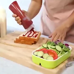 Botol Saus Plastik Serbaguna / Botol Kecap Dengan Angka Berbagai Ukuran / Bottle Saus Tomat Mayonaise Murah