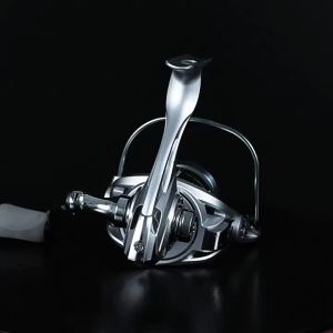 DEUKIO Spinning Fishing Reel 2000-3000 8KG Max Drag 5.2:1 3+1BB Metal Body EVA Knob CNC Handle Saltwater Long Cast Lure Reel