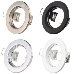 JOYINLED Metal Spotlight Recessed Downlight Frame LED Ceiling Fixtures Downlight GU10 MR16 Ceiling Spot Lights Fitting Fixture