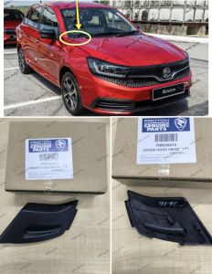 *Proton Saga Mc3 2026 Windsreen Wiper Panel Grille Side Seal Cover / Hood Hinge Cover Pw938415 Left/ Pw938416 Right (Price For 1Pcs)
