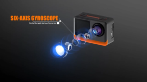 4K Action Camera Dual Screen 170° Ultra-wide angle WIFI Waterpfoof Outdoor Cycling Go Pro Sport Camera Vlog Recording Camera 户外运动相机