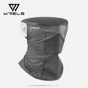 WRELS Đạp xe Kem chống nắng Khuôn mặt Mặt nạ Thoáng khí Lưới#wb1011