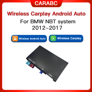 CARABC Wireless CarPlay Android Auto module For BMW NBT 1 2 3 4 5 7 Series F20 F21 F23 F30 F31 F34 F35 F32 F33 F36 F10 F11 F07