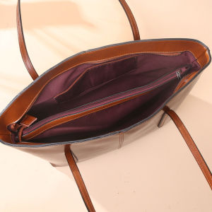 Smart King New For Women Tote Bag Handbag Genuine Cow Leather Elegant Simple Ladies Shoulder Bag Large Capacity