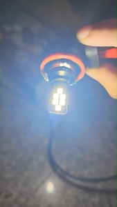 หลอดไฟตัดหมอก (1คู่) LED ZH3030 12SMD สําหรับรถยนต์ (H16)H11 HB4 H4 H1 H3 P13สีขาว/เหลือง