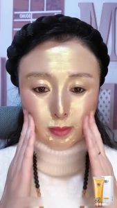 【buy 2 free 1】blackhead remover mask masker blackhead and whitehead remover whitehead blackhead Mask Remove Blackheads Whitehead Instantly Shrink Pore Deep Cleansing Gold Foil Peel-Off Mask 祛黑头粉刺 80g