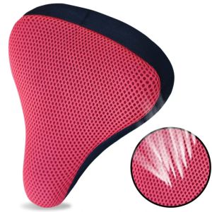 1Pcs Bicycle Seat Cover Cushion 3D Soft Bike Seat Cover Seat Cushion Cycling Breathable Saddle Comfortable Bicycle Accessories