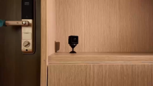 กล้องจิ๋ว ไวไฟในตัว ไร้สาย1080P HDดูผ่านมือถือ การมองเห็นตอนกลางคืนที่ชัดเจน เล็กง่ายต่อการวาง ประสานเสียงและวิดีโอ4K