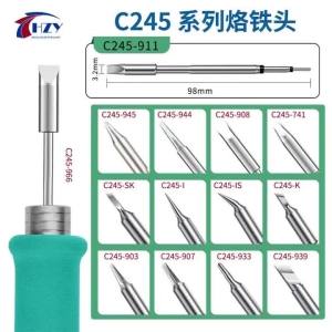 Trạm Hàn Điện HZY OEM C245 Dành Cho Đầu Hàn T245 Dòng Đầu Hàn Nhiệt Độ Không Đổi Tùy Chỉnh Theo Yêu Cầu.