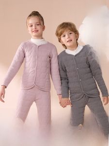 Miiow | Thickened Silk Inner Childrens Cotton Jacket Warm Woolen Girls School Uniform Coat Catman Brand Winter Clothes For Kids