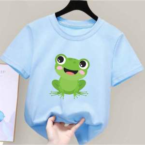 Atasan lengan pendek anak usia 2-10thn kaos oblong anak cewek cowok