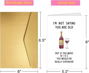 Funny Birthday Card for Father 30th 40th 50th 60th Birthday Card Gifts for Men HimBirthday Greeting Card for Dad FriendFamily
