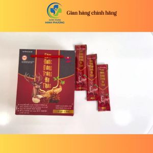 SÂM NƯỚC ĐÔNG TRÙNG HẠ THẢO - BỒI BỔ CƠ THỂ TĂNG SỨC KHỎE