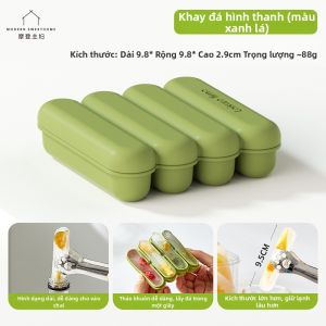 MODERN SWEETHOME | Mô Hình Băng Dài Hình Chữ Nhật Từ Silicone An Toàn Thực Phẩm