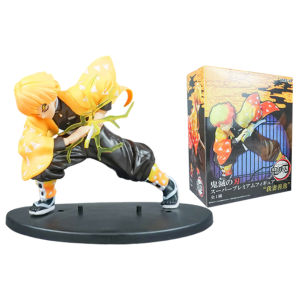 Bandai | 10-22cm Demon Slayer Anime Figure Kamado Tanjirou Agatsuma Zenitsu Kyoujurou Anime PVC Model Action Figure Collection Toy Gift