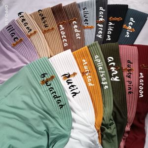 GLOSIR hijab sport XL jersey premium