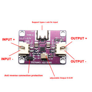 TPS7A9401 Low Noise Linear Regulator 1A 0-5V Voltage Output Adjustable OCXO PLL Radar RF Microwave LDO Audio Power Supply