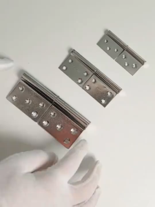 304 Stainless Steel Detachable Flag Hinge 360° Rotation 2Pcs Heavy Duty Door Hinge for Doors(With Screw)