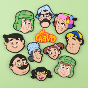 hot toys | 11pcs Cartoon El Chavo Shoe Charms For Slides Sandals PVC Shoe Decoration Accessories For Christmas Birthday Gift Party Favor