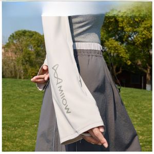Miiow | Ice Silk Sleeve Covers Womens Summer Cycling Driving Sun Protection Heat Insulation Cool Feeling UV Protection Adjustable Style