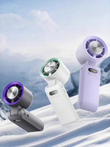 Quạt Tay Mini Eurobird Làm Mát Siêu Nhanh USB Cầm Tay Dùng Ngoài Trời Làm Lạnh Cổ Bằng Nhựa Dùng Cho Học Sinh