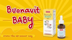 Buonavit Baby vitamin tổng hợp dạng nhỏ giọt cho trẻ sơ sinh và trẻ nhỏ | Nhập khẩu chính hãng từ Ý