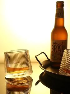 160ml/Spinning Glass/ Cocktail Glass/Wine Glass/ Beer Glass/Whisky Glass/Whiskey Glass/Soju Glass/Liquor Glass/酒杯