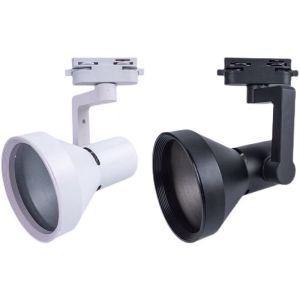 【COD&Ready】Rohstar PAR30 E27 Track Light Rail light frame four-claw horn spotlight universal base bracket