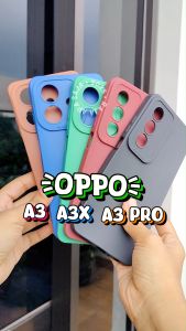 Soft Case Untuk OPPO A3X A3 PRO 5G 4G: Cover Casing Kesing Silicon Silikon Karet Pelindung HP