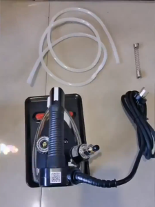 Elementmax เตารีดอุตสาหกรรม ขนาดหน้าเล็ก 4นิ้ว รุ่น ST一94A เตารีดกระปุกน้ำเกลือ แถมฟรีหน้ากากเตารีด