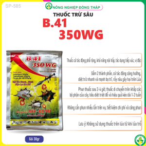Thuốc Trừ Sâu B.41 350WG – Tiếp Xúc Nhanh Mạnh – Hiệu Lực Kéo Dài - Chuyên Trị: Rầy – Bọ Trĩ (Gói 30gr)