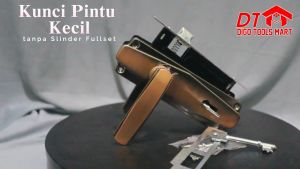 Kunci Pintu Kecil Antik Tanpa Silnder Full Set Gagang Pintu