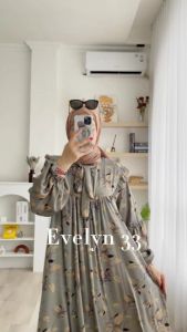 Zahira1808 Evelyn 33: Baju Pesta Adem Nyaman & Bahan ArmaniSilk Trendi