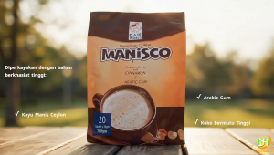 MANISCO CHOCOLATE DRINK WITH CEYLON CINNAMON AND GUM ARABIC